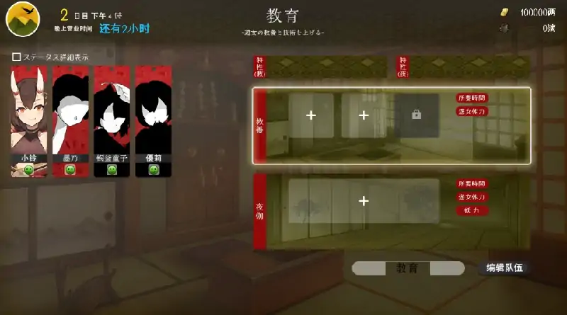 图片[7]-安卓+电脑【SLG/魔物经营/CV]吉原的妖异妓楼-大壮社区
