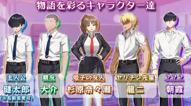 图片[2]-安卓+电脑【SLG/CV/作弊】NTR女主角 姬子 -秘密的学园性生活-大壮社区