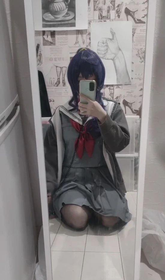苹果+安卓+电脑【视频 福利姬】小豆沢 朝比奈真冬cos 学生jk自慰-大壮社区